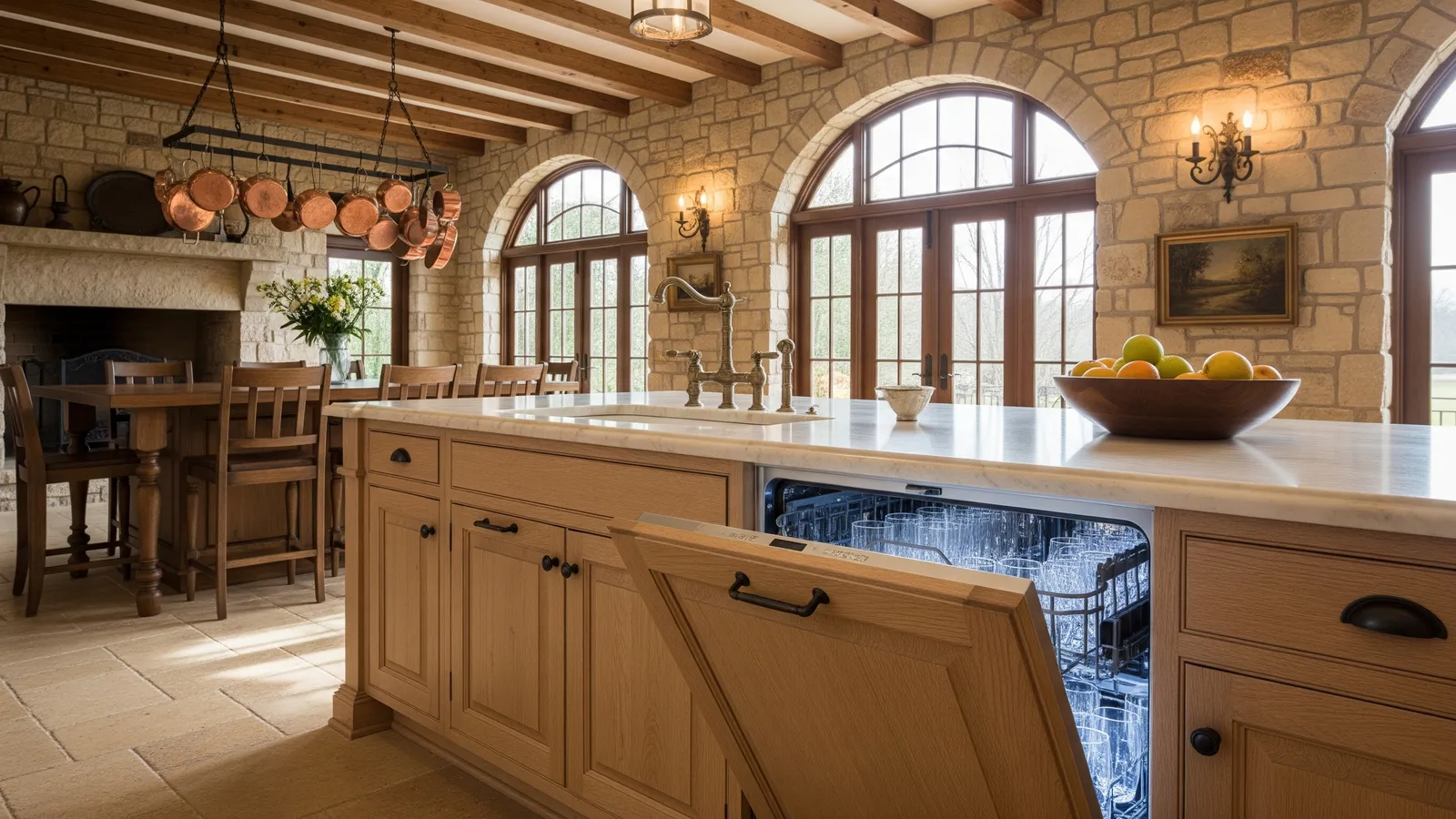 Built-in dishwasher