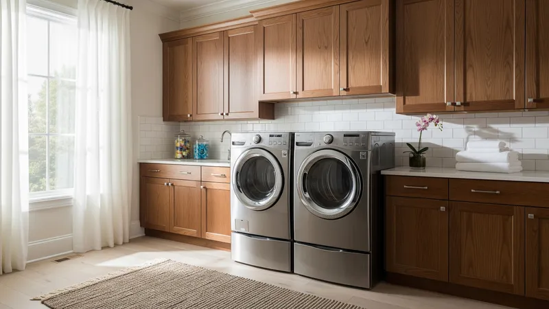 Washer and dryer